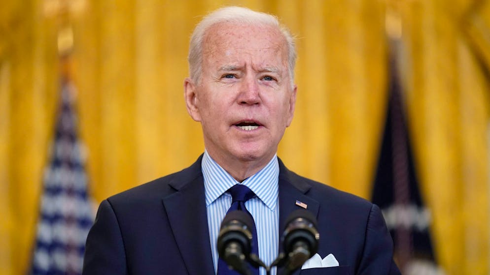 US-Präsident Joe Biden: «Immer noch dabei, uns aus einem wirtschaftlichen Kollaps herauszuwinden.»