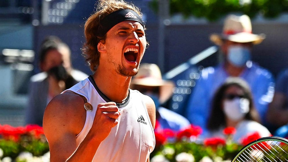 Alexander Zverev wirft in Madrid überraschend Rafael Nadal aus dem Turnier.