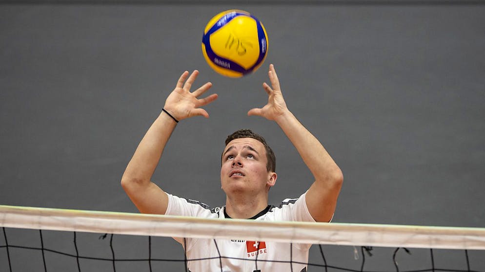 Ramon Diem und die Schweizer Volleyballer sind in der EM-Qualifikation auf einem guten Kurs.