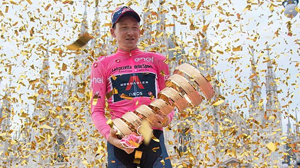 Titelverteidiger Tao Geoghegan Hart ist nicht am Start.