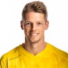 Portrait von Jonas Omlin, der Schweizer Fussballnationalmannschaft, aufgenommen am 22. Maerz 2021 in Abtwil (SG). (KEYSTONE/Gaetan Bally)