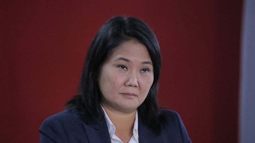 La candidata di destra alle elezioni presidenziali in Perù, Keiko Fujimori