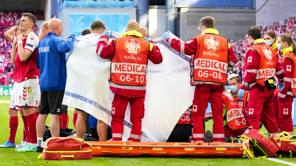 Nouvelle alerte cardiaque. Frayeur pour Christian Eriksen, victime d’un malaise sur le terrain
