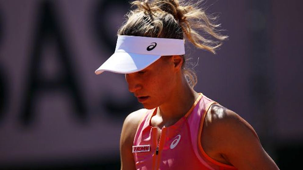 Viktorija Golubic unterlag in der 1. Runde der Einheimischen Heather Watson