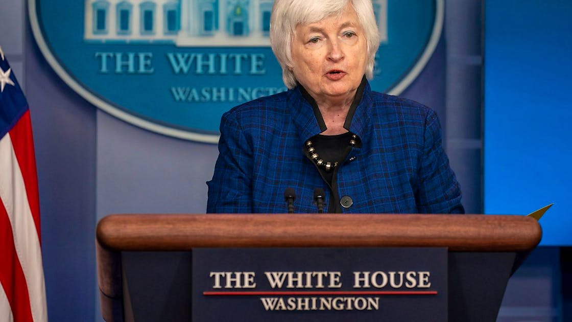 Inflation will only be temporary, says Janet Yellen