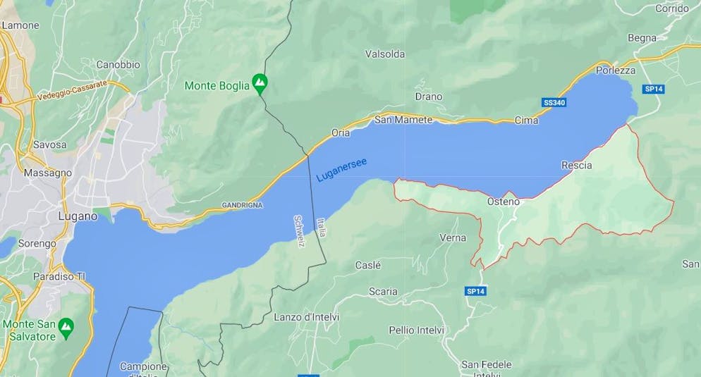 Il luogo dell'incidente