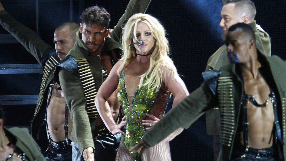 So sah das aus: Britney Spears an einem Konzert in Taipeh, der Hauptstadt Taiwans, 2017.