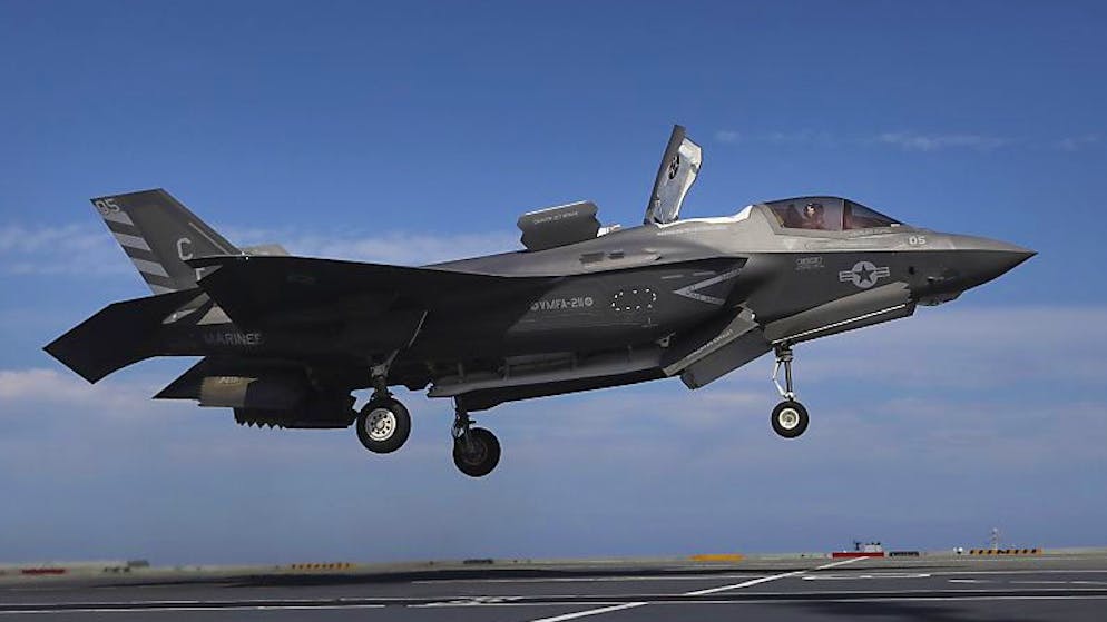 Der Tarnkappen-Jet F-35 soll das Verteidigungsdepartement VBS gemäss Medienangaben überzeugt haben. (Archivbild)