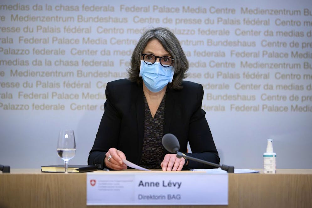 Anne Levy, direttrice dell'Ufficio federale della salute