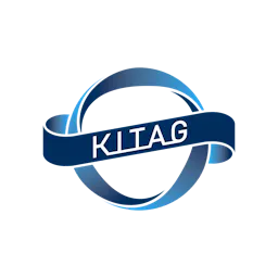 Blaues Firmenlogo von Kliag mit einem stilisierten Ring-Element.