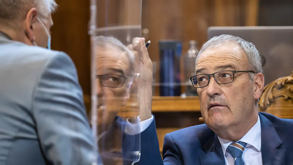 Il ministro dell'economia Guy Parmelin