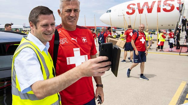 L'équipe nationale est de retour en Suisse