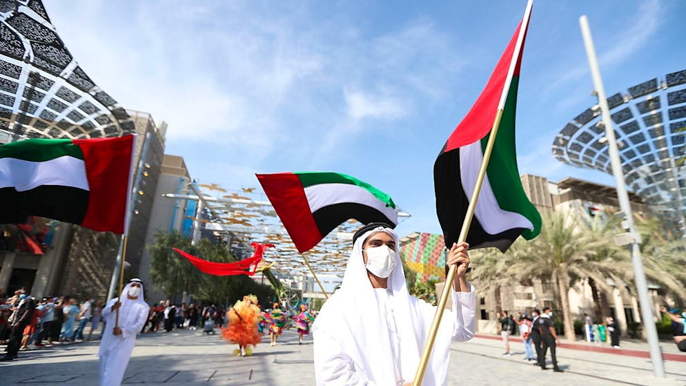 L'esposizione negli Emirati Arabi Uniti durerà fino a fine marzo.