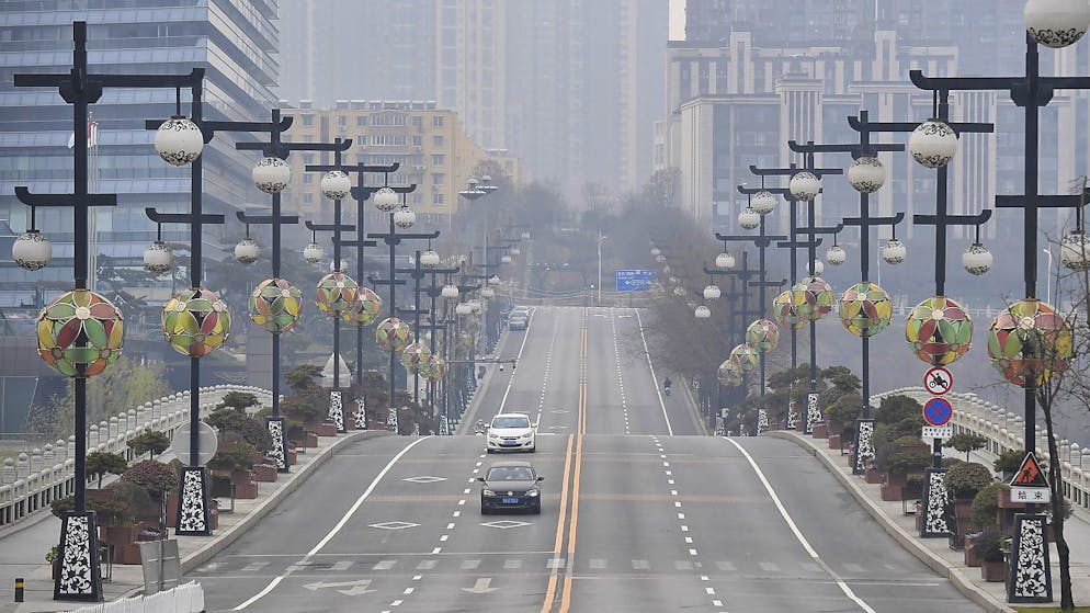La ville de Xi'an est confinée depuis onze jours. Plus de 1500 cas du variant Delta y ont été signalés depuis le 9 décembre (archives).
