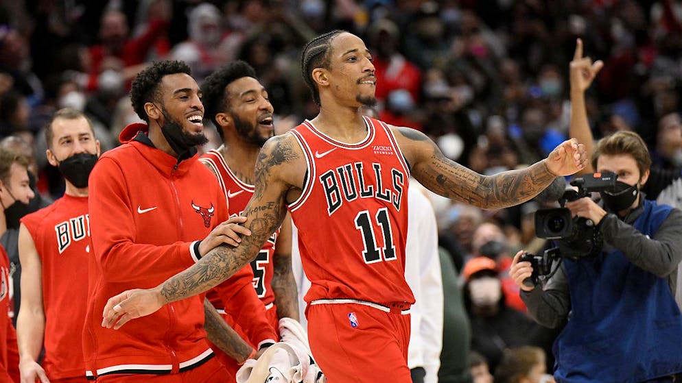 DeMar DeRozan (11) a signé samedi son deuxième "buzzer beater" en deux jours