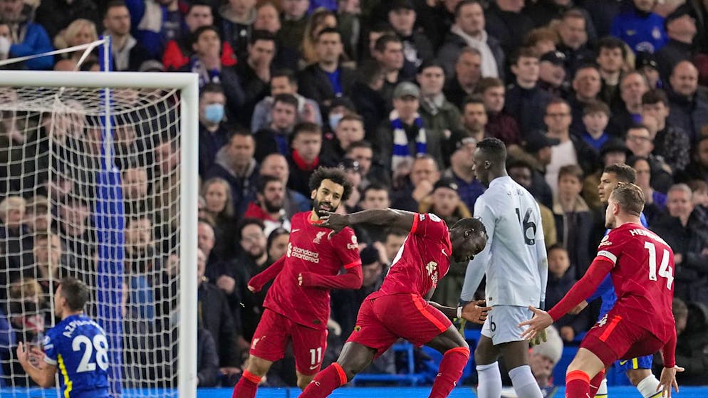 Liverpool a ouvert le score mais a finalement concédé le nul face à Chelsea