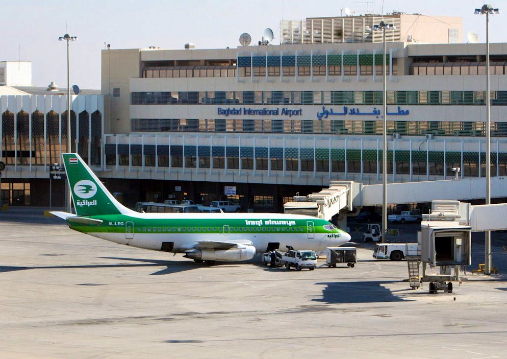 «Deux drones armés ont ciblé l'aéroport de Bagdad ce matin aux environs de 04h30» où une base militaire abrite «un très petit nombre de troupes de la coalition, qui n'ont pas un rôle de combat», a précisé un responsable sous couvert d'anonymat. (archives)