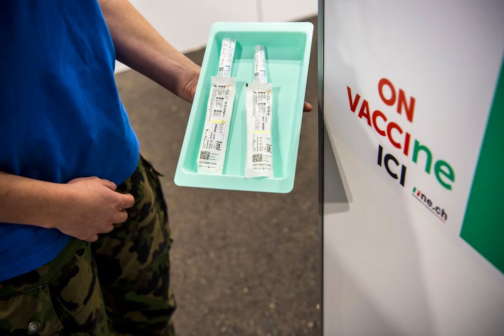 Les enfants de cinq à onze ans pourront se faire vacciner – après inscription – les samedis 8 et 15 janvier de 14h30 à 18h à Polyexpo à La Chaux-de-Fonds. (archives)