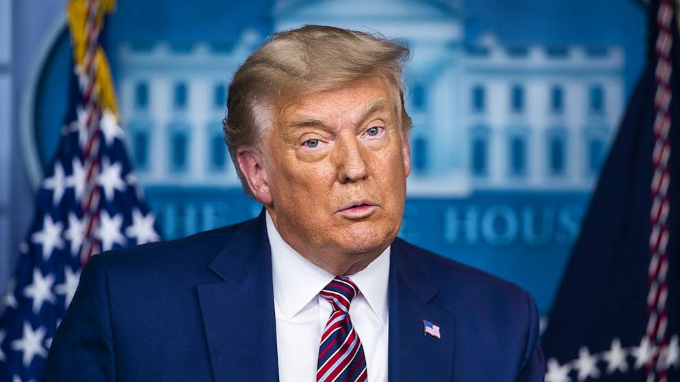 L'ex presidente degli Uxsa Donald Trump non ha ancora annunciato ufficialmente se intende correre per cercare di riprendersi la Casa Bianca, ma ha detto che "ci sta pensando". (Immagine d'archivio del 20 novembre 2020)