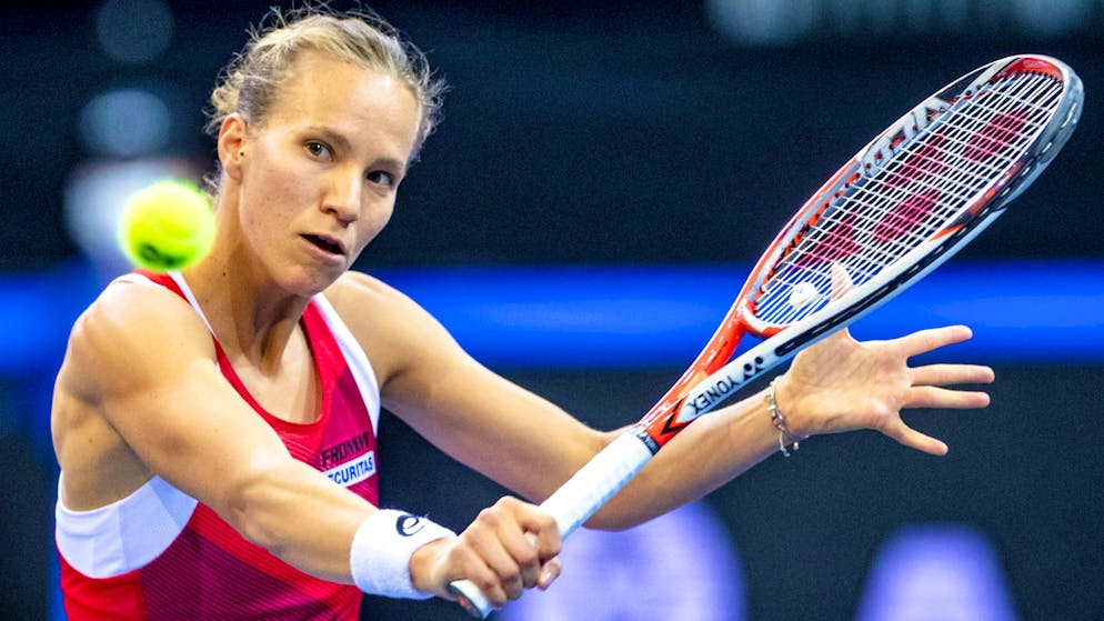 Viktorija Golubic a assumé son statut mardi à Melbourne.