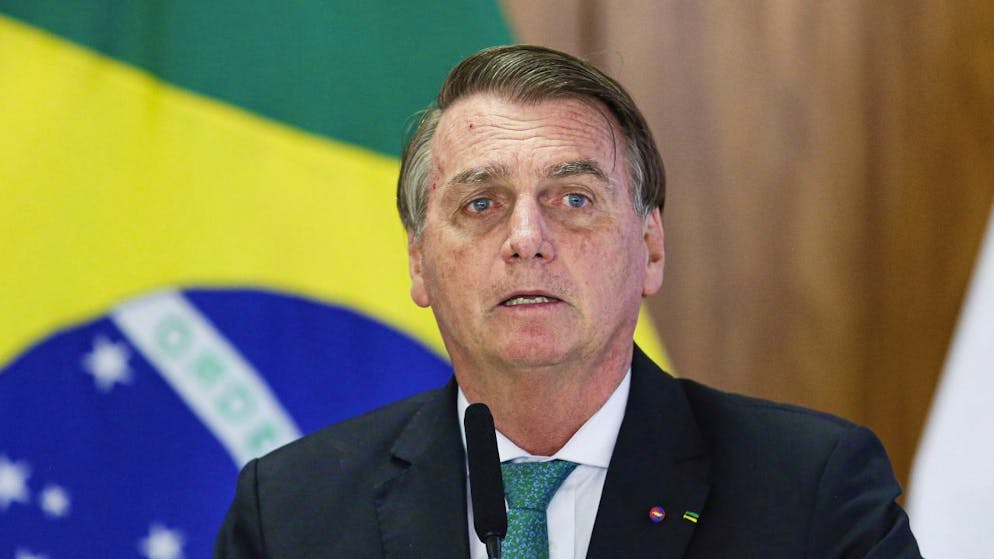 Il presidente brasiliano Jair Bolsonaro è ricoverato da ieri a San Paolo (foto d'archivio)