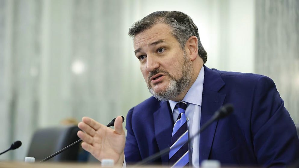 L'ex candidato alla Casa Bianca Ted Cruz.