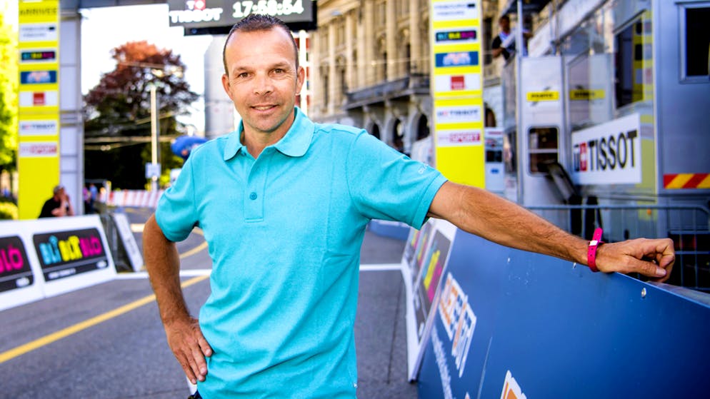 Laurent Dufaux (ici en 2018) fait partie de l'équipe romande Elite Fondations Cycling Team.