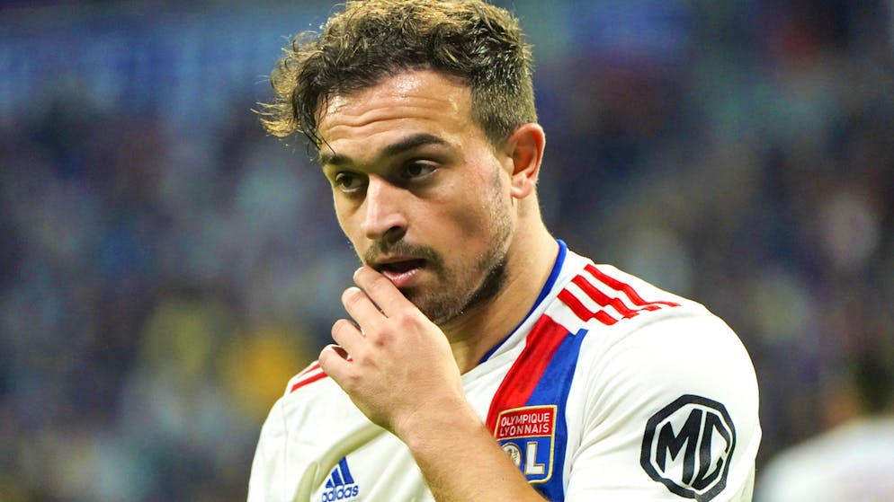 Xherdan Shaqiri vit des débuts compliqués sous le maillot de l'Olympique Lyonnais.