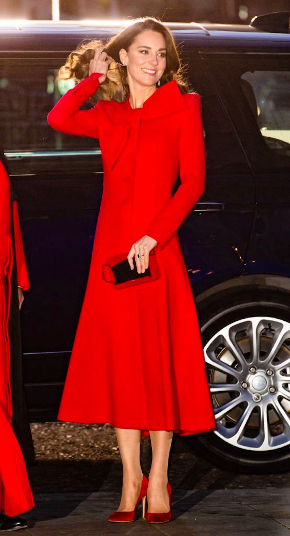 LONDON, ENGLAND - DECEMBER 08: Catherine, Duchess of Cambridge attends the