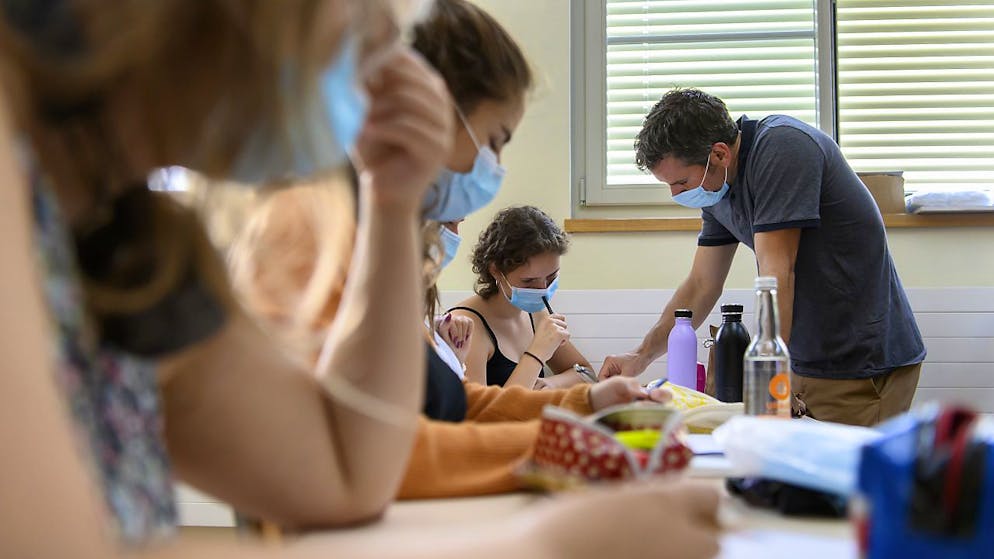 L'explosion de cas de Covid-19 dus au variant Omicron pourrait conduire à la fermeture d'écoles (archives).