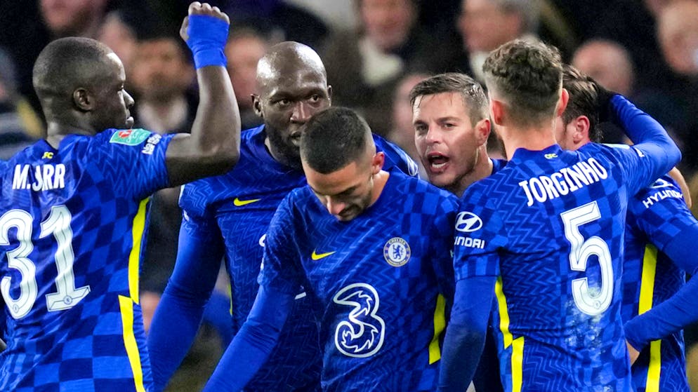 Chelsea a fait un premier pas vers la finale de la Coupe de la Ligue.