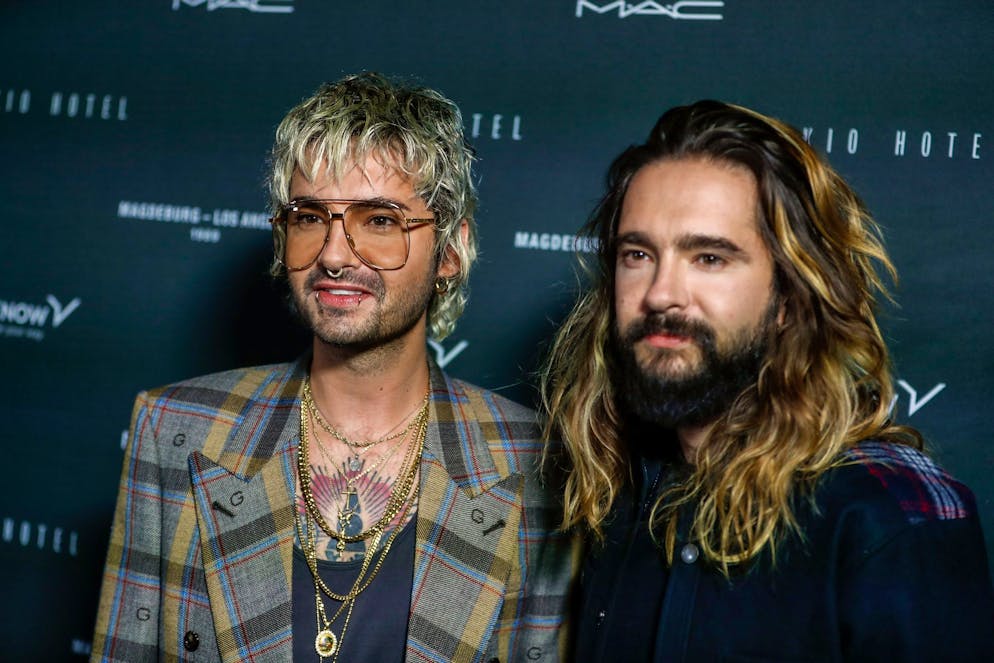 Heidi Klum often had to go to emergency situations with Tom Kaulitz.  Tom (right) and Bill Kaulitz talk about their lives in the City of Film and Music in their podcast 