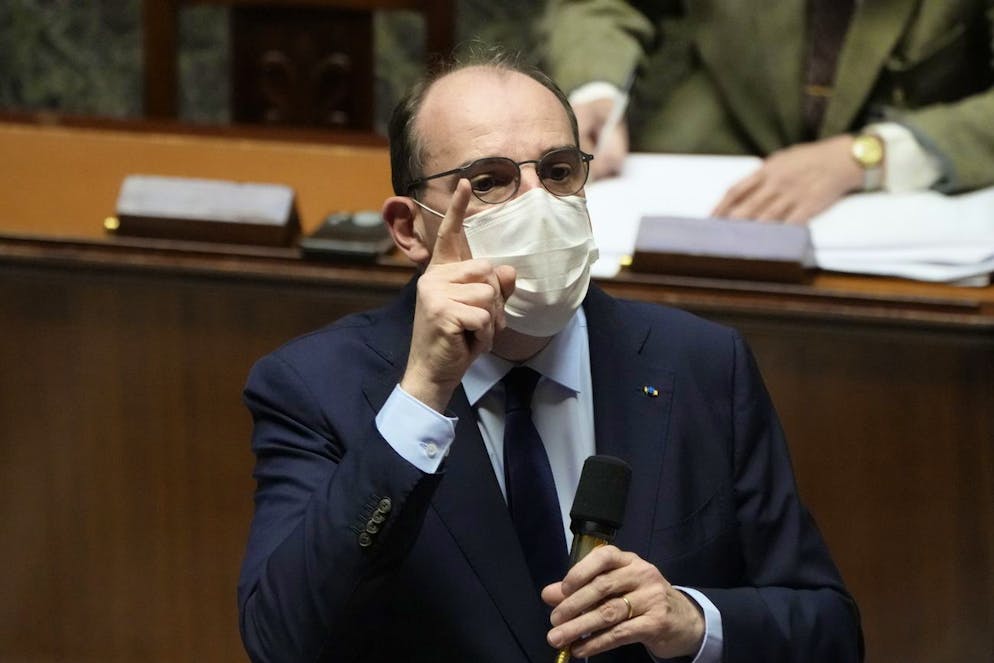 Le Premier ministre Jean Castex était venu lui-même mercredi après-midi demander aux parlementaires d'accélérer, après le blocage, voire selon LFI la «crise», provoqués par les propos d'Emmanuel Macron.