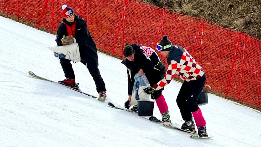 La piste de Zagreb n'aura pas tenu le coup.