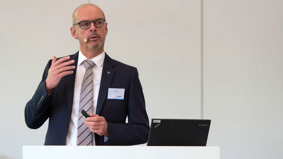 Gert De Winter, directeur général de la compagnie d'assurances Baloise, se met en retrait pour se concentrer sur son traitement contre le cancer (archives).