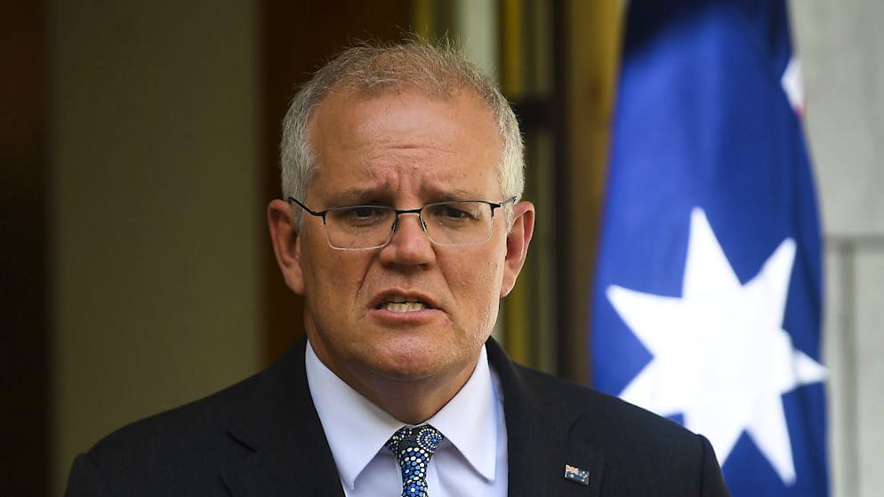 "Ce traité historique (...) fournira pour la première fois un cadre clair pour une interopérabilité et une coopération accrues entre nos deux forces", a déclaré le Premier ministre australien Scott Morrison (archives).