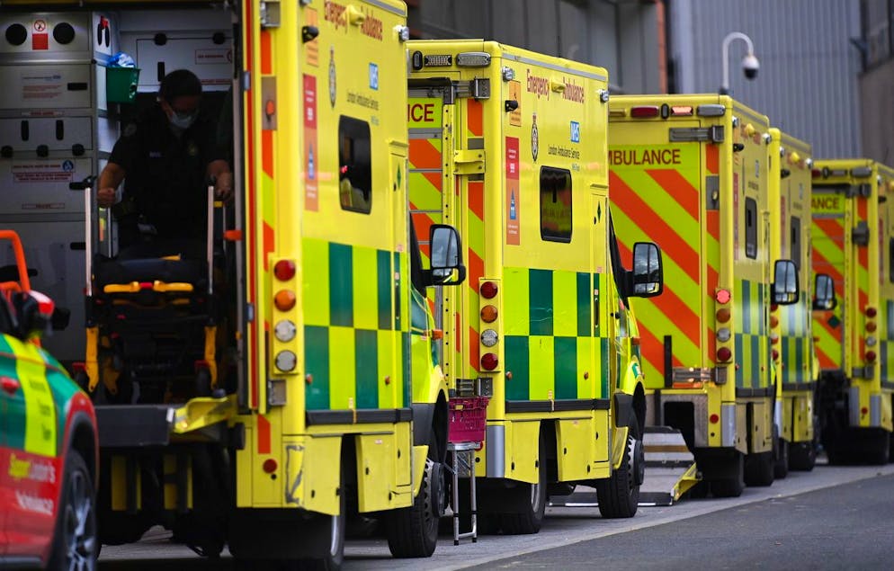 La pression est très forte dans les hôpitaux de Londres.