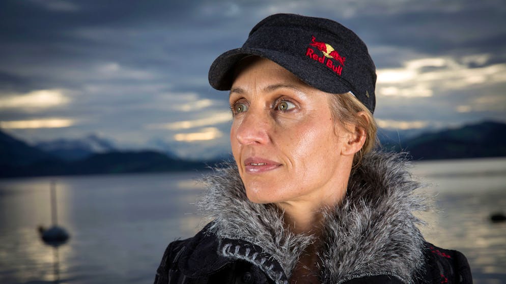 Natascha Badmann poses for a portrait in Zug, Switzerland on December 12th 2014