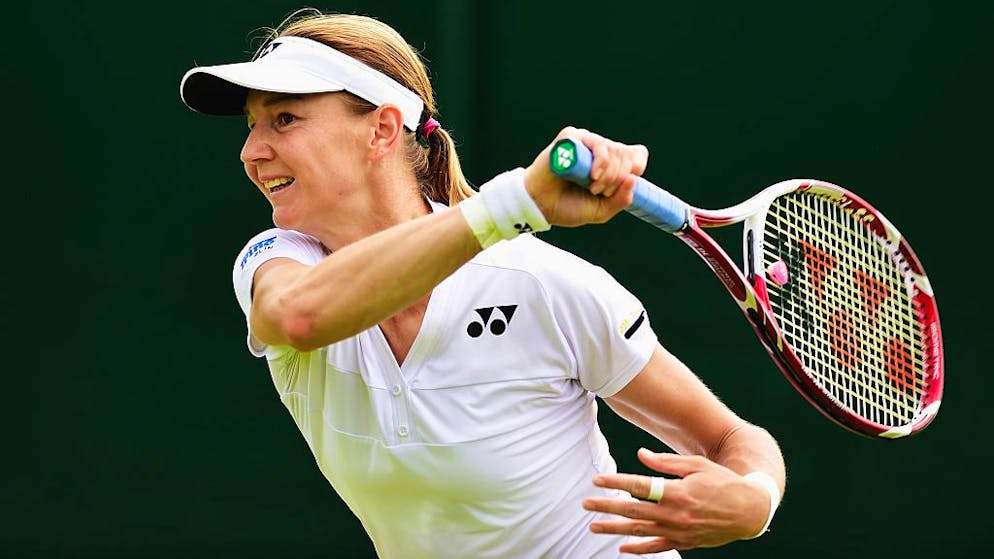 Renata Voracova en pleine action