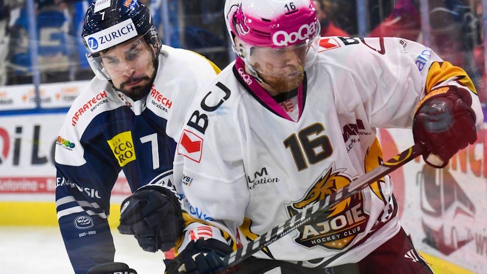 Martin Ness face à Ambri