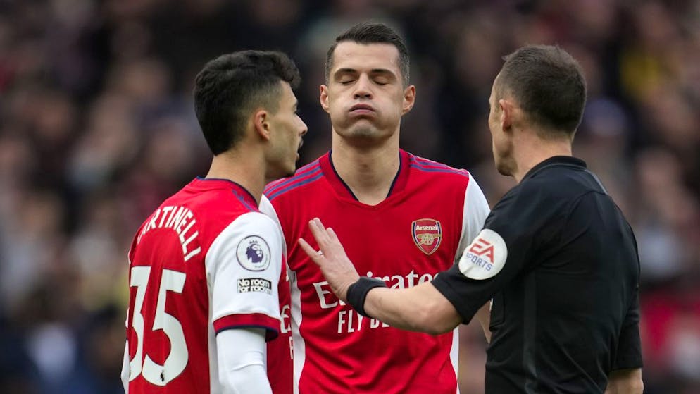 Granit Xhaka fehlt seinem Klub Arsenal bis auf Weiteres