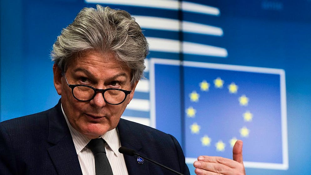 Il commissario europeo Thierry Breton