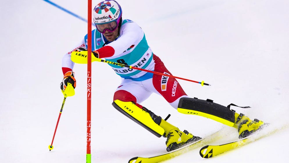 Daniel Yule en action sur une piste qu'il apprécie