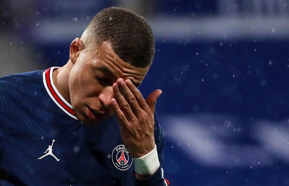 Kylian Mbappe n'était pas en joie après ce résultat