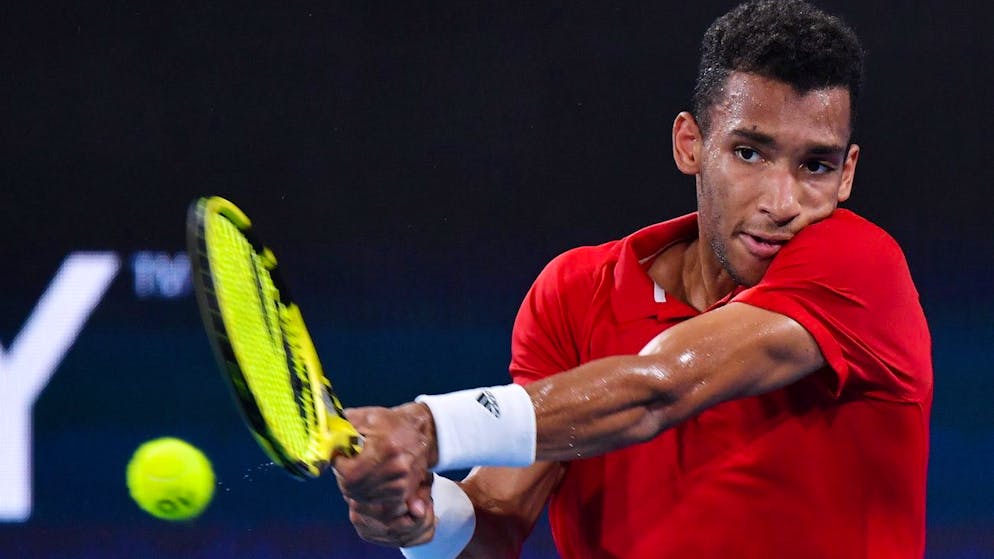 Le Canadien Felix Auger-Aliassime peut se réjouir, il a apporté le point décisif au Canada.