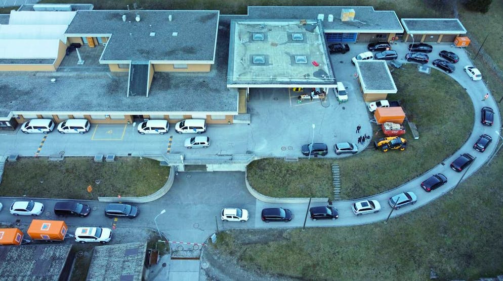 Drive-in test a Rivera