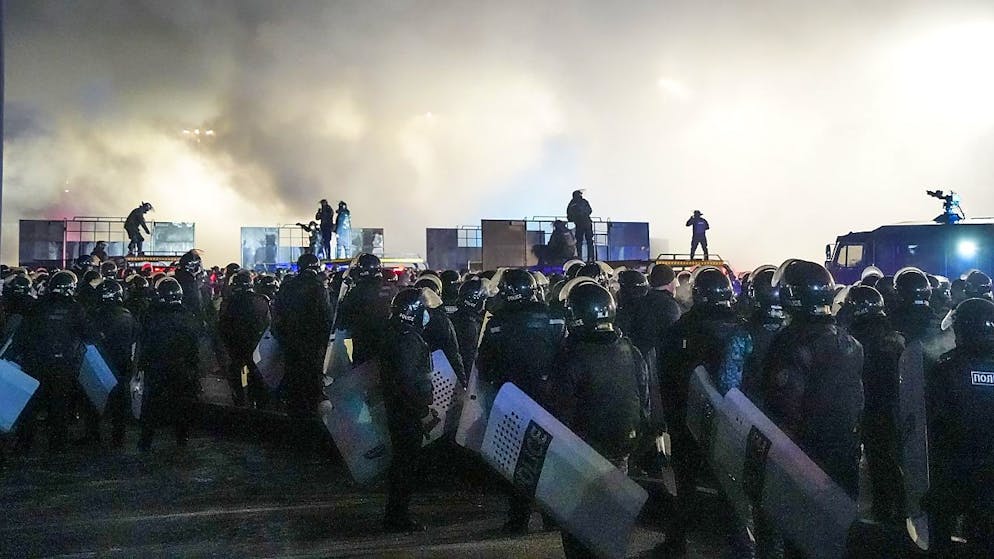Le ministère de l'Intérieur kazakh a indiqué dimanche que plus de 5000 personnes ont été arrêtées suite aux troubles qui agitent le pays depuis près d'une semaine (archives).