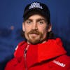 Marc Rochat, posiert an einem Point de Presse von Swiss-ski, am Freitag, 7. Januar 2022 in Adelboden. In den naechsten zwei Tagen finden hier die Internationalen Weltcuprennen statt. (KEYSTONE/Anthony Anex)