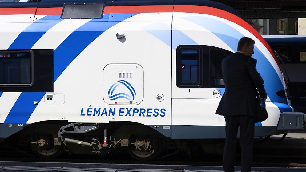 Les horaires du Léman Express sont chamboulés en raison des absences liées au coronavirus (photo d'illustration).