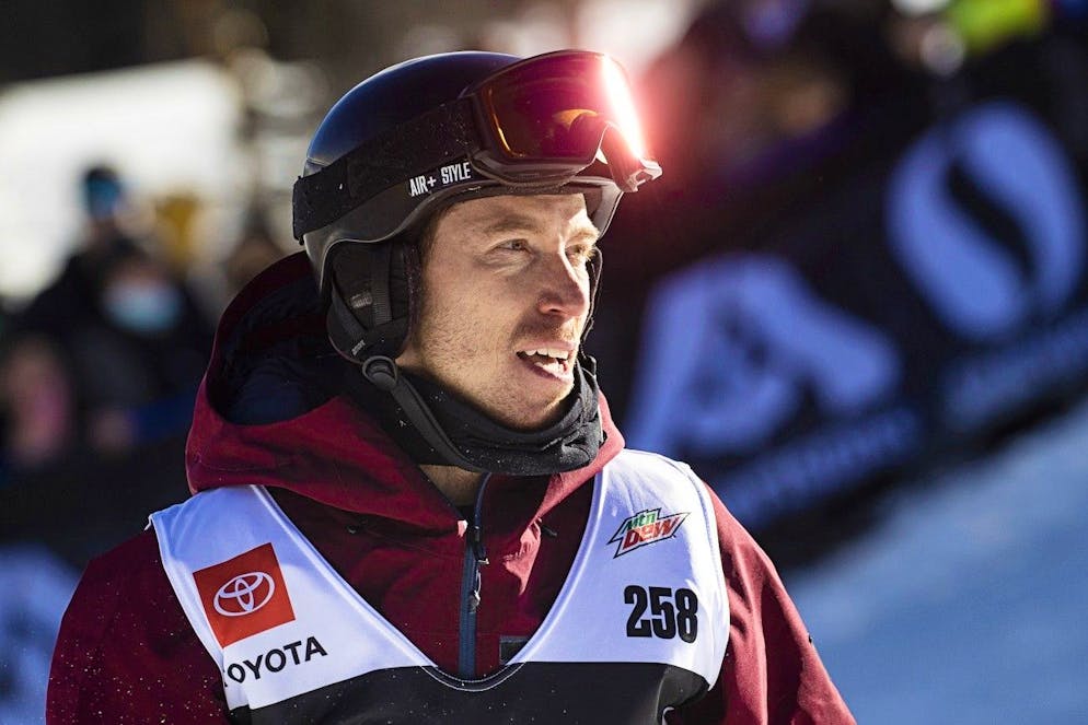 Le spécialiste du halfpipe Shaun White à Copper Mountain le 19 décembre.